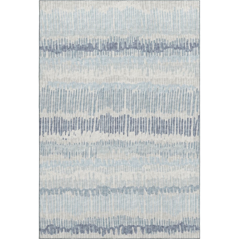 Premium Washable Super Soft Abstract Ombre Stripes Mayfield Rug