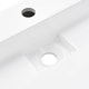 preview thumbnail 46 of 51, vidaXL Wash Basin Mineral Cast/Marble Cast White Washroom Sink Multi Sizes