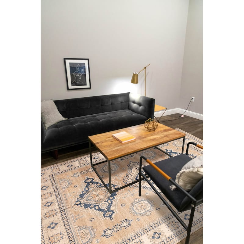 ECARPETGALLERY Hand-knotted Finest Ghazni Brown Wool Rug - 9'10 x 13'11