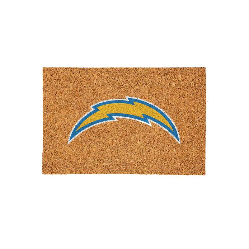 Los Angeles Chargers Full Color Indoor/Outdoor Coir Mat
