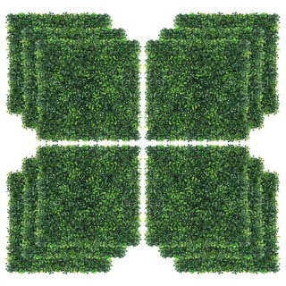 Artificial Privacy Fence Screen Decorative Fence for Outdoor, Garden,12 PCS