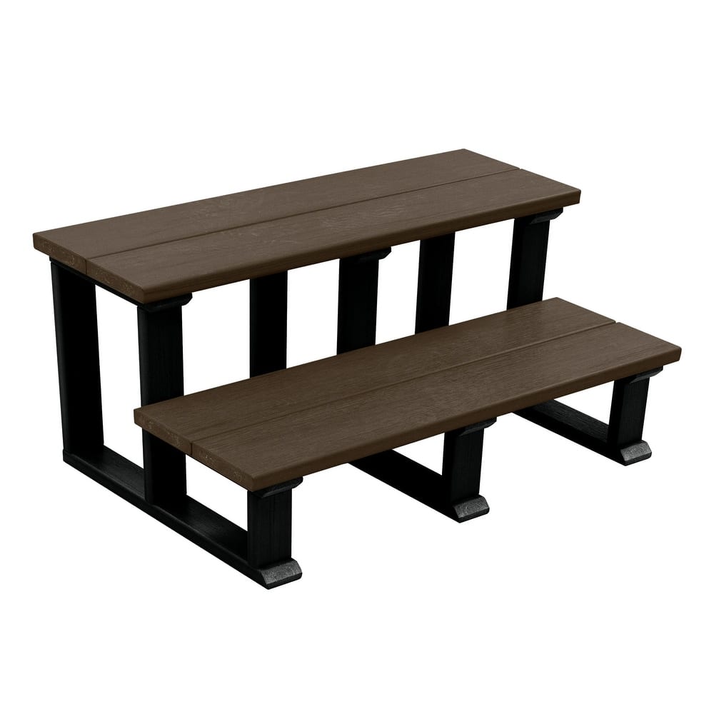 Highwood Eco-Friendly Hot Tub Spa Two Tier Steps 32"