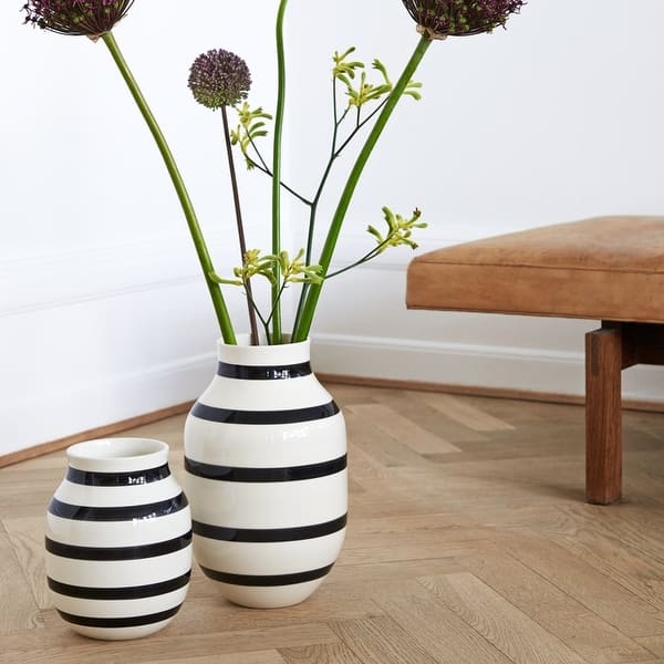 Kähler Omaggio Vase, Black - Bed Bath & Beyond