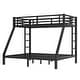 preview thumbnail 4 of 9, Twin XL Over Queen Bunk Bed, Noise Reduction