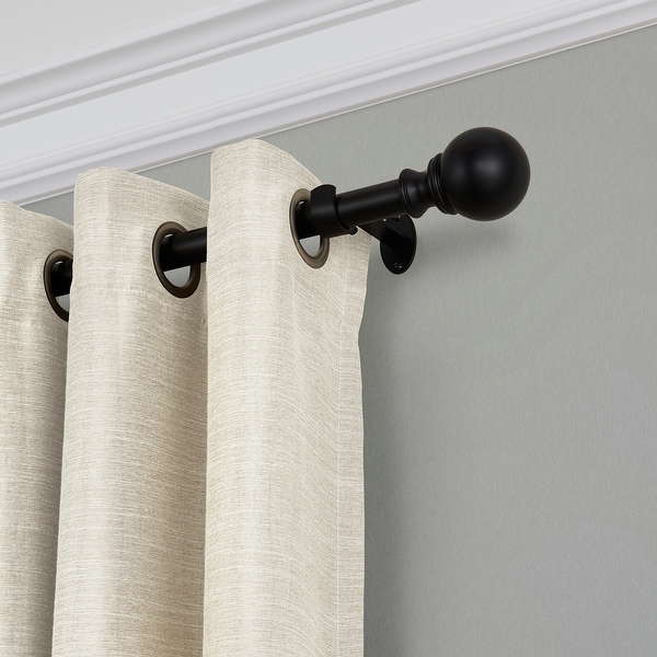Threadmade Cordelia Adjustable Window Curtain Rod - On Sale - Bed