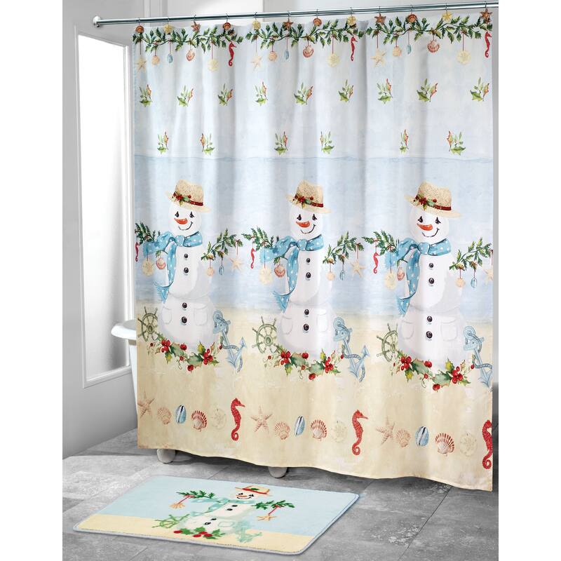 Avanti Coastal Snowman Shower Hooks Multicolor Bed Bath & Beyond