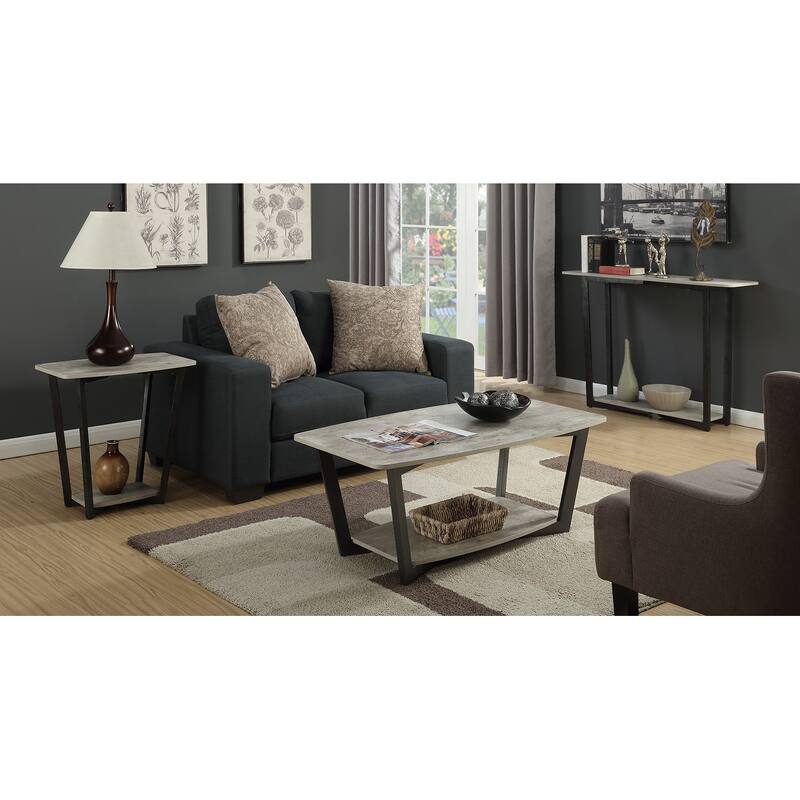 Porch & Den Clouet 2-tier Modern End Table