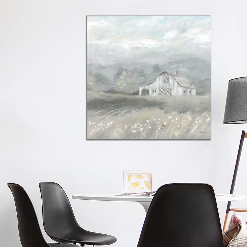 iCanvas "Country Meadow Farmhouse Neutral" by Cynthia Coulter Canvas Print - 37x37x1.5