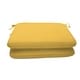 Thumbnail 12, 18-inch Square Solid-color Sunbrella Outdoor Seat Cushions (Set of 2). Changes active main hero.