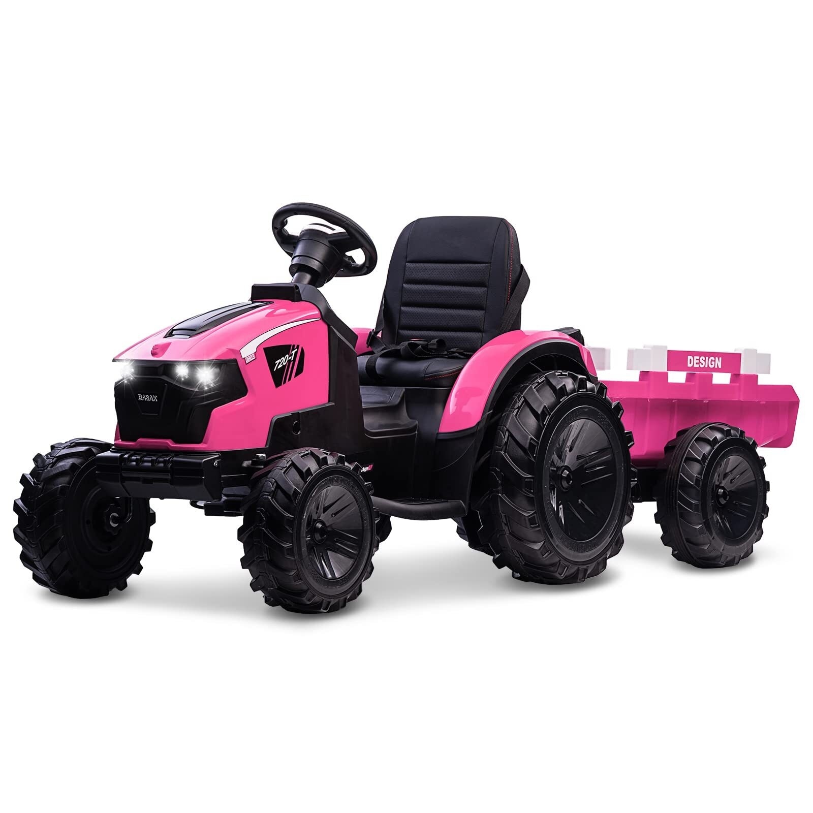 Tractor and trailer deals toy ride on
