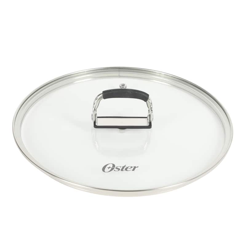 Oster Silverbolt 6 Piece Stackable Space-Saving Dutch Oven Sauce Pan Cookware Set