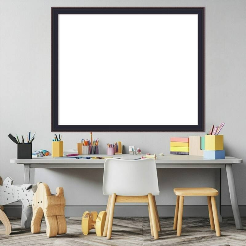 Havana Black Bronze Framed Dry Erase Magnetic Board