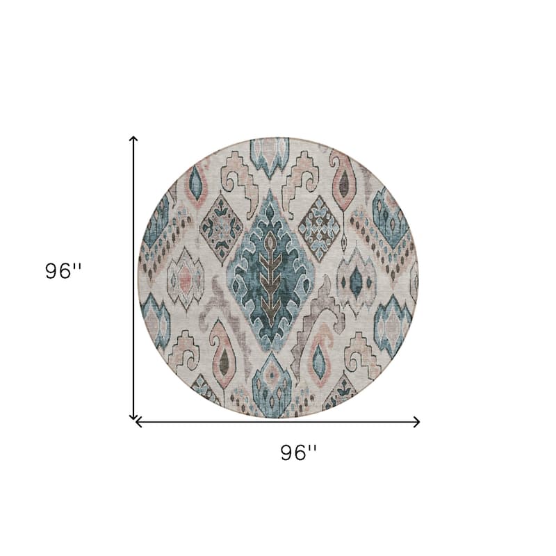 HomeRoots Moroccan Transitional Rectangle Outdoor Rug
