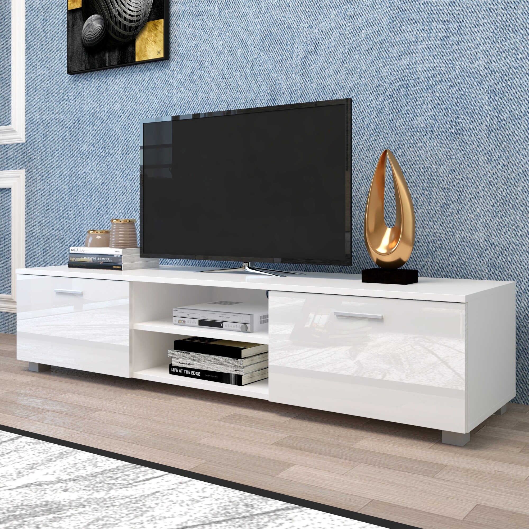 Best white store tv stand
