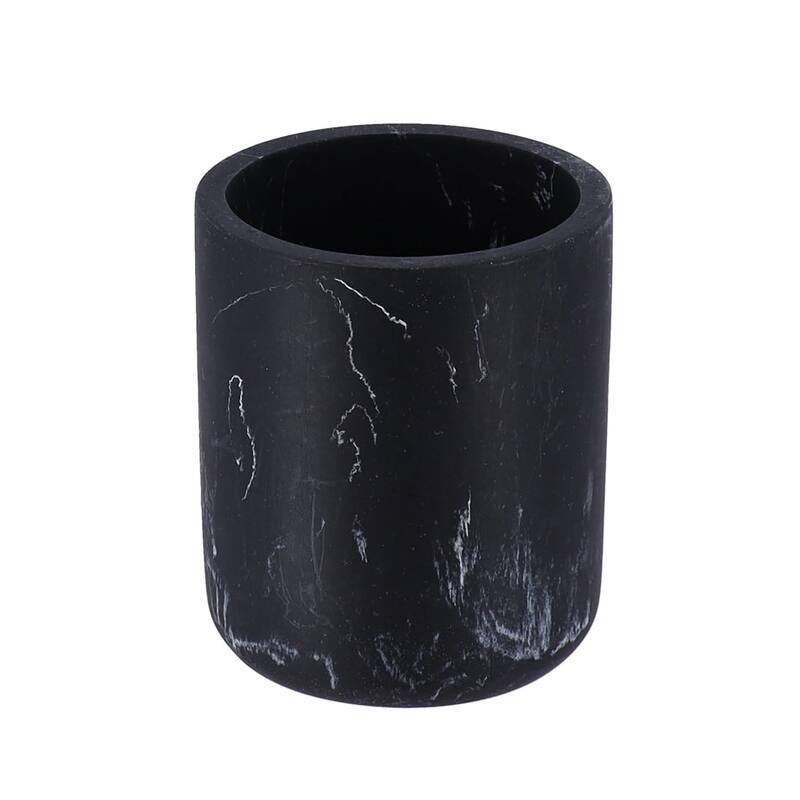 Marble Resin Toothbrush Holder - 2.10 L x 2.10 W x 3.8 H