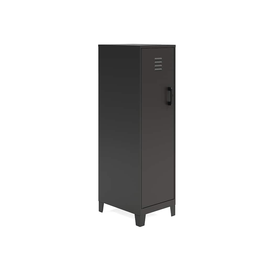 53.38"H 4 Shelf Vented Door Storage Locker Cabinet