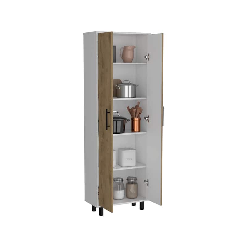 Wooden Multistorage Pantry Cabinet