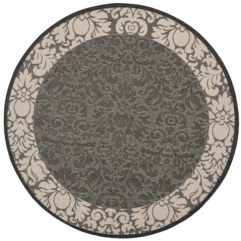 SAFAVIEH Courtyard Peggie Indoor/ Outdoor Patio Backyard Rug