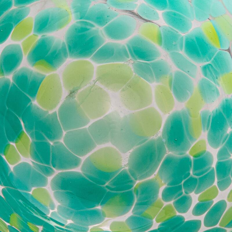 Glass Bowl with 4 Pattern Designs - 4.5"L x 4.5"W x 2.4"H