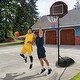 preview thumbnail 3 of 8, Costway 5.5-7.5FT Adjustable Portable Basketball Goal System with - See Details