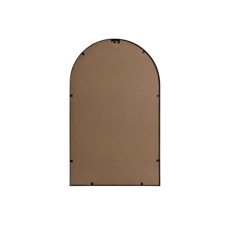 Indigo Home Metal Frame Arch Mirror 22x36 Inch
