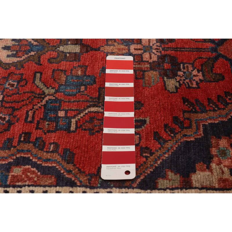ECARPETGALLERY Hand-knotted Anadol Red Wool Rug - 3'7 x 10'2
