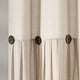 preview thumbnail 16 of 61, Lush Decor Two-tone Linen Button Shower Curtain