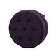 preview thumbnail 5 of 24, Dawn Tufted Round Ottoman by Jennifer Taylor Home