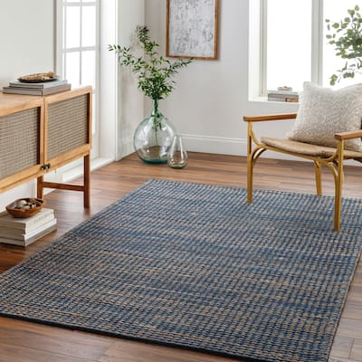 Petyra Handmade Jute & Wool Blend Area Rug