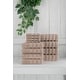 preview thumbnail 4 of 3, Antalya Hotel Collection Turkish Cotton Bathroom Towel 12 Pc Family Set