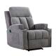 Massage Recliner Chair with Heat and Vibration Manual Sofa