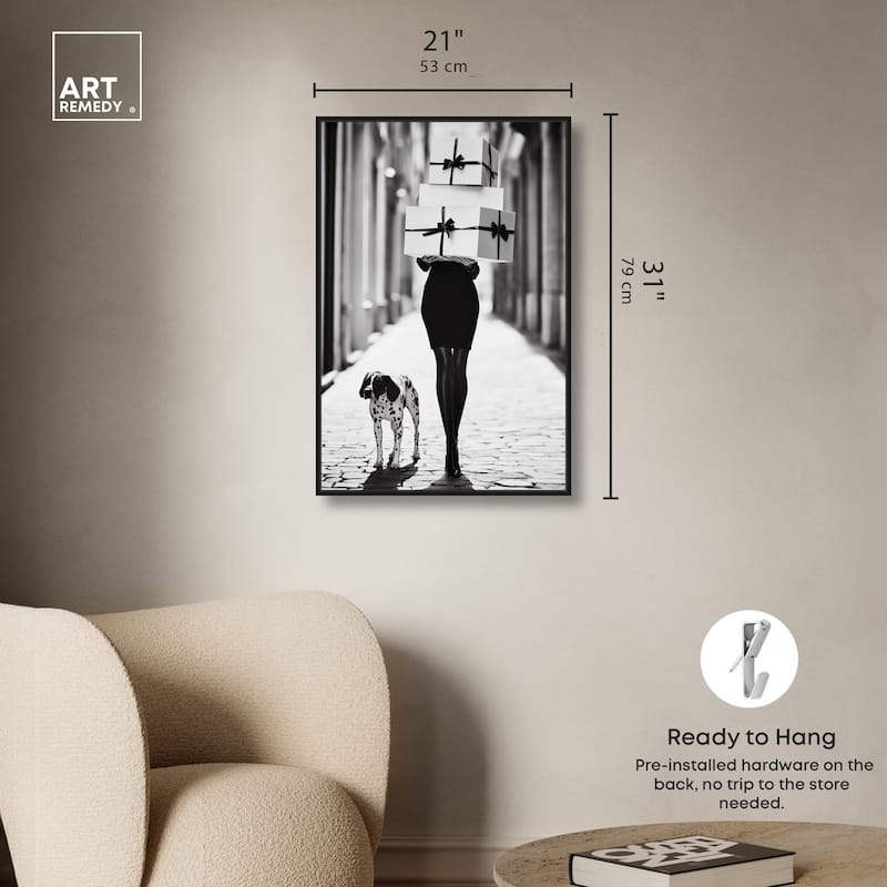 City Dalmatian II Canvas by Art Remedy