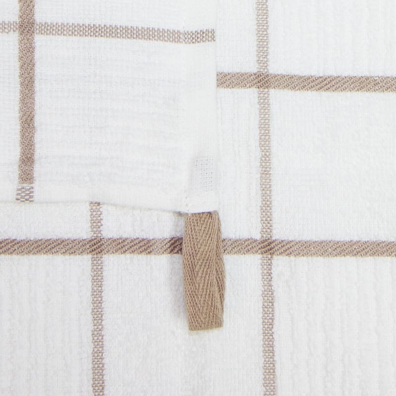 The Sloppy Chef Premier 12-Piece Windowpane Dishcloths - 13x13