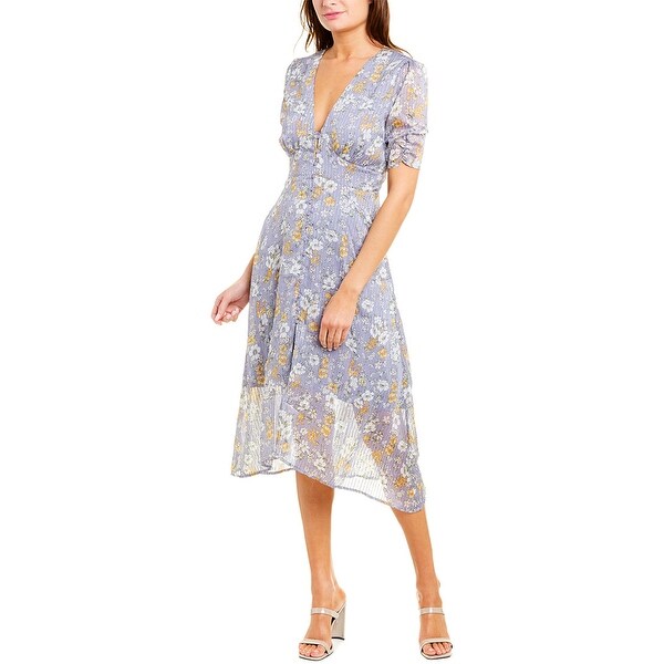 astr soleil midi dress