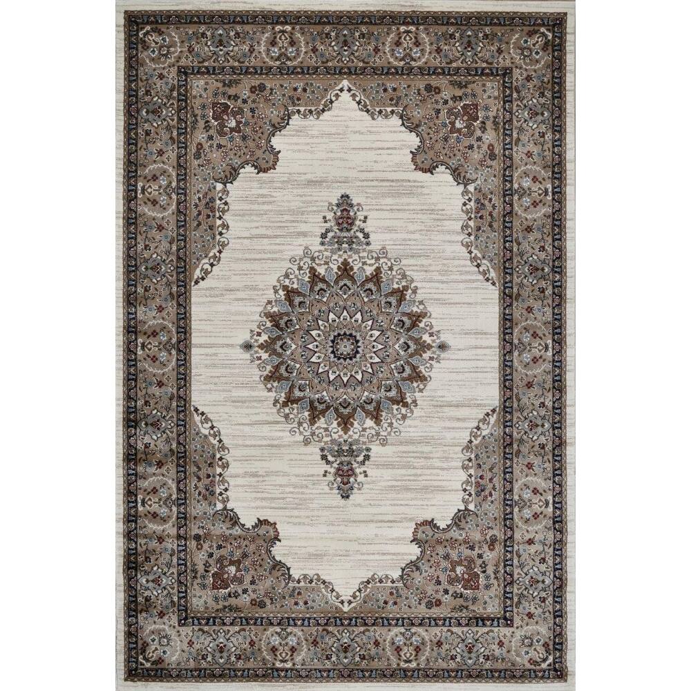 Master Collection Medallion Transitional Area Rug
