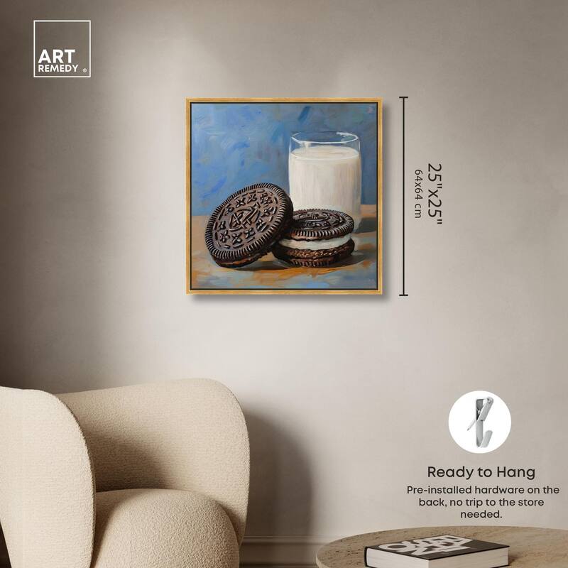 Ode to the Oreo Canvas by Art Remedy