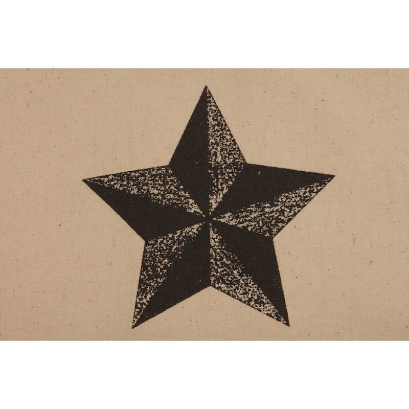 Farmhouse Star Country Life Muslin Unbleached Natural Tea Towel Set of 2 19x28 - Tea Towel 28x19