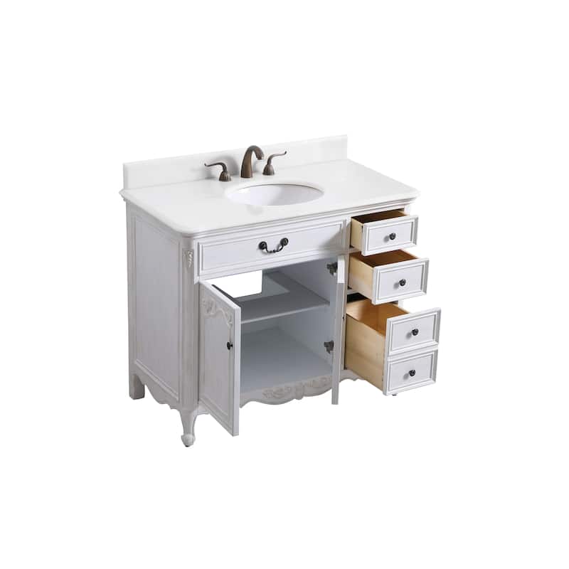42" Bathroon Vanity Sink