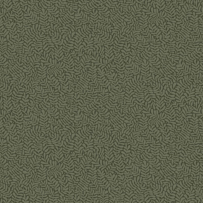 A-Street Prints Anna Dark Green Fern Trail Wallpaper