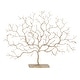 preview thumbnail 2 of 16, Silver Iron Contemporary Tree Sculpture - 32 x 4 x 24