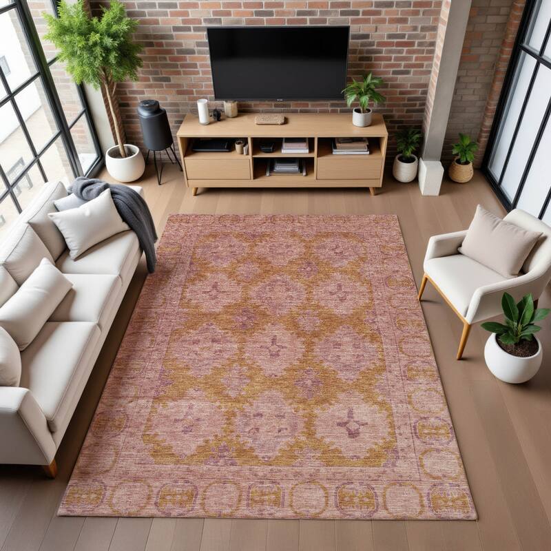 Premium Washable Super Soft Vintage Traditional Mayfield Rug
