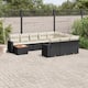 Option Black and Cream Table+2x corner+6x middle