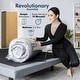 preview thumbnail 6 of 6, Renanim Adjustable Bed Frame with 12" Mattress, Dual Massage, Zero Gravity, 5 Minutes Installation, USB Ports, App control