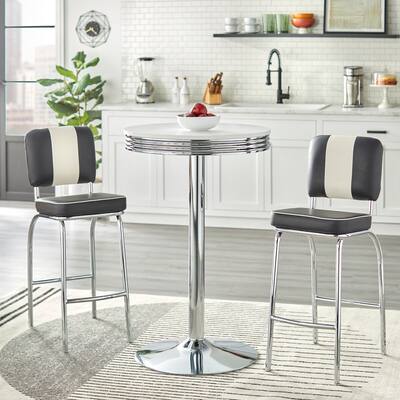 Simple Living Raleigh Retro Bar 3-piece Dining Set