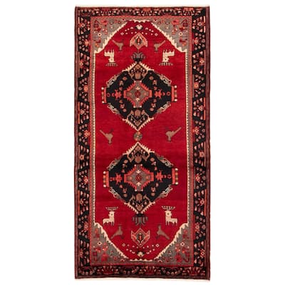 Anadol Red Rug 4'4" x 9'0" - 4'4 x 9'0