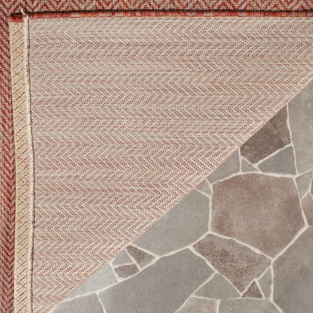 SAFAVIEH Courtyard Carolann Indoor/ Outdoor Waterproof Patio Backyard Rug