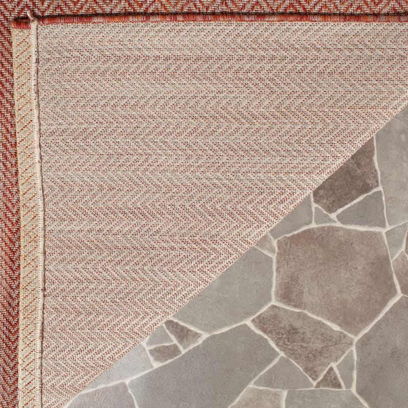 SAFAVIEH Courtyard Carolann Indoor/ Outdoor Waterproof Patio Backyard Rug