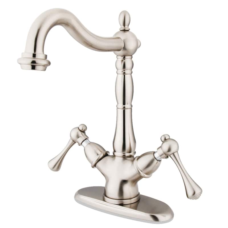 Heritage Two-Handle Vessel Sink Faucet - Brushed Nickel