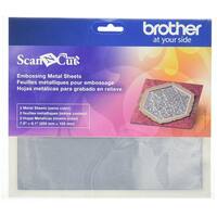 Brother Embossing Silver Metal Sheets