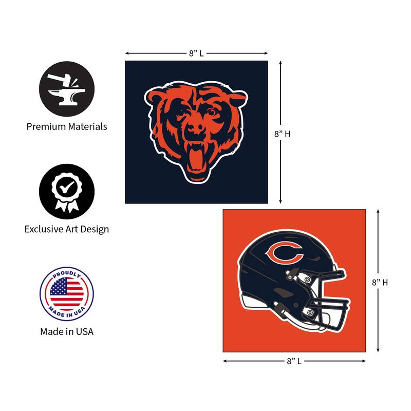 Chicago Bears Foam Core Wall Decor